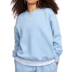 Nike Sportswear Phoenix Fleece Women's Oversized Crew-Neck Sweatshirt - Light Armory Blue/Sail