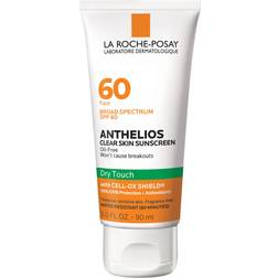 La Roche-Posay Anthelios Clear Skin Oil Free Dry Touch Sunscreen SPF60 3fl oz