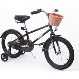 Cruiser with Basket - Black Kids Bike