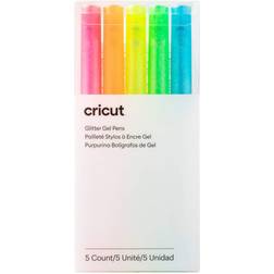 Cricut Glitter Gel Pens Neon 0.8 mm 5-pack