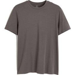 H&M Regular Fit T-shirt - Dark Grey