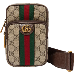 Gucci Ophidia GG Mini Bag - Beige/Ebony