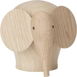 Woud Nunu Elephant Mini Natural Oak Dekofigur 7.8cm