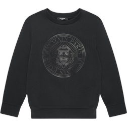 Balmain Logo Sweatshirt - Black