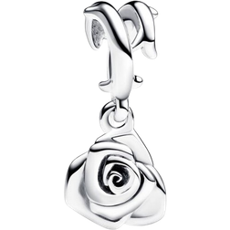 Pandora Rose in Bloom Dangle Charm - Silver