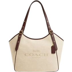 Coach Meadow Shoulder Bag - Gold/Natural Multi