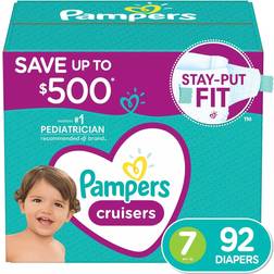 Pampers Cruisers Diapers Size 7 18+kg 92pcs