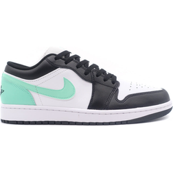 Nike Air Jordan 1 Low - White/Green Glow/Black