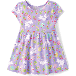 The Children's Place Girl's Easter Everyday Dress - Petal Purple