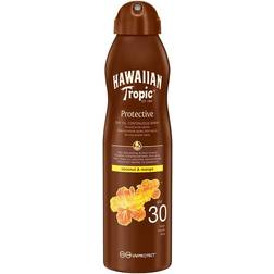 Hawaiian Tropic Protective Dry Oil Continuous Spray Coconut & Mango SPF30 180ml