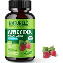 Naturelo Apple Cider Vinegar Gummies Certified Organic 60 pcs