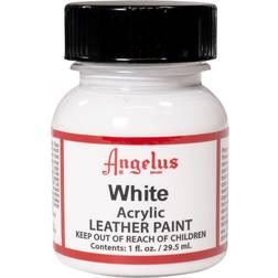 Angelus Acrylic Leather Paint White 1oz