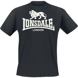 Lonsdale Logo T-shirt - Black