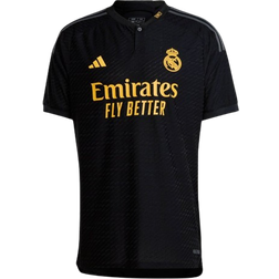 adidas Real Madrid 23/24 Third Authentic Jersey Black Men's