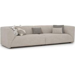 JVMoebel Furnishings Beige Sofa 285cm 4Stk. 4-Sitzer