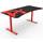 Arozzi Arena Gaming Desk – Red, 1600x820x810mm