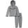 Nike Toddler Sportswear Tech Fleece Zip Hoodie & Pants Set - Dark Grey Heather (76H052-042)