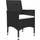 vidaXL 3058362 Bistro Set, 1 Table inkcl. 2 Chairs