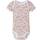 Name It Organic Cotton Rompers 3-pack - Pink/Rose Wine (13198628)