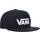 Vans Kid's Drop V Snapback Hat - Black/White (VN0A36OUY28)