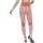 Reebok Lux High-Waisted Colorblock Tights Women - Canyon Coral