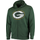 G-III Sports by Carl Banks Bay Packers Primary Logo Full-Zip Hoodie Sr