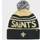 '47 New Orleans Saints Playground Cuffed Knit Beanie with Pom
