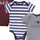 Hudson Short Sleeve Bodysuits 3-pack - Boy Daddy (10152929)