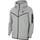 Nike Tech Fleece Full-Zip Hoodie - Dark Grey Heather/Black