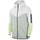 Nike Tech Fleece Full-Zip Hoodie - Light Silver/Dusty Sage/White