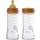Hevea Wide Neck Baby Glass Bottle 250ml 2-pack