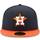 Houston Astros New Era 2022 World Series Champions Road Side Patch 59FIFTY Fitted Hat - Navy/Orange