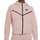 Nike Girl's Tech Fleece Full-Zip Hoodie - Pink Oxford/Black (CZ2570-601)