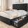 Yaheetech Bed Frame with 4 Storage Drawers and Adjustable Headboard