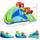OutSunny 5 in 1 Water Slide Bounce House Water Park Jumping Castle
