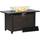 OutSunny Propane Gas Fire Pit Table