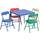 Flash Furniture Kid's Folding Table & Chair Set