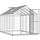 OutSunny Walk-In Greenhouse 10x6ft Aluminum Polycarbonate