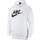 Nike Sportswear Club Fleece Men's Graphic Pullover Hoodie - White/White/Black