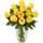 Bouquet of Fresh Yellow Roses Large Bouquet 12