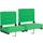 Flash Furniture Grandstand Comfort Seats Set of 2 - Bright Green