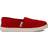 Toms Youth Classic Alpargata Canvas - Red