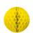 PartyDeco Honeycomb Ball 30cm Yellow