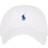 Polo Ralph Lauren Cotton Chino Baseball Cap - White/Marlin Blue
