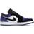 Nike Air Jordan 1 Low M - White/Black/Court Purple