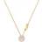 Michael Kors Premium Necklace - Gold/Transparent