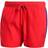 adidas Classic 3-Stripes Swim Shorts - Glory Red/Crew Navy