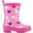 Hatley Hearts Rain Boots - Pink