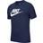 Nike Sportswear T-shirt Men - Midnight Navy/ White