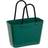 Hinza Shopping Bag Small (Green Plastic) - Dark Green